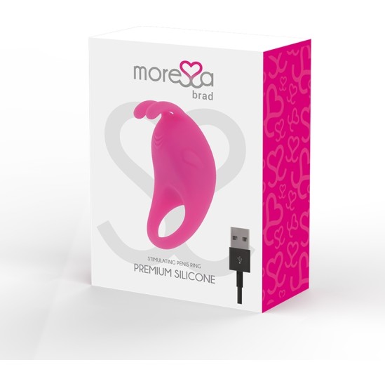 Moressa BRAD PREMIUM SILICONE TAASLAETAV ROSA