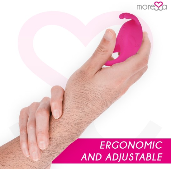 Moressa BRAD PREMIUM SILICONE TAASLAETAV ROSA