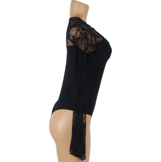 Subblime Teddies Bodijs ar garām piedurknēm S/M