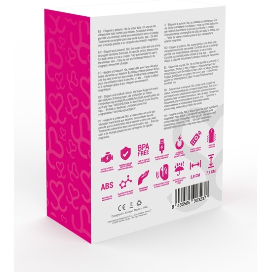 Moressa NIX REMOTE CONTROL BULLET rozā