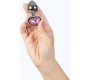 Secret Play Fuchsia Heart Metal Butt Plug Size S