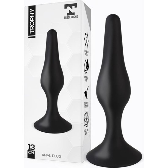 Tardenoche Trophy Anal Plug 13 cm Silicone Black