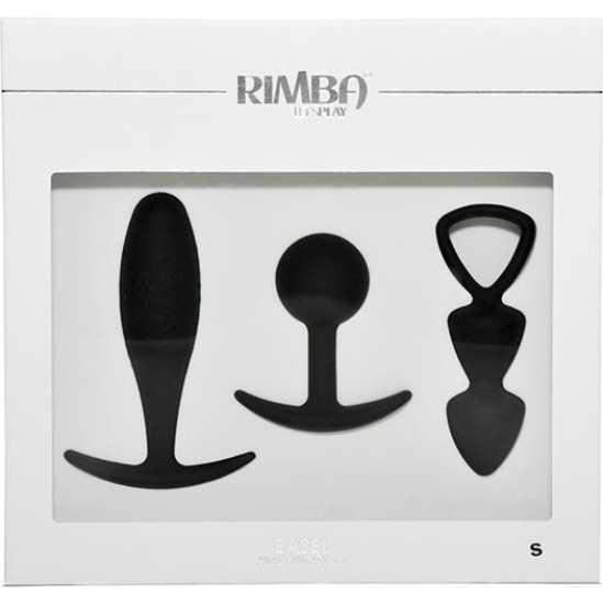 Rimba Toys Set of 3 Butt Plugs Size S Basel