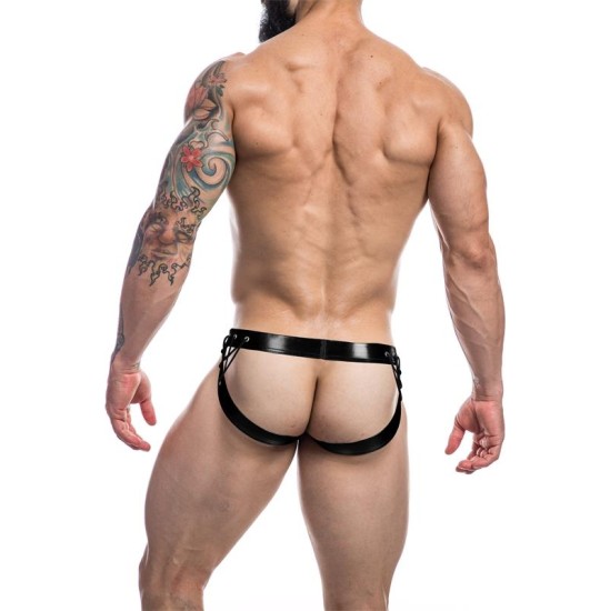 Cut4Men C4M14 Desire Jockstrap Leatherette Black