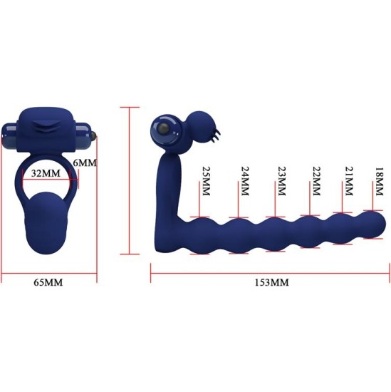 Prettylove Vibrating Penis Ring