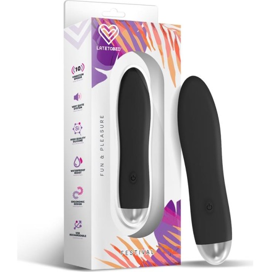 Festival Dawel Stimulator 10 Speeds Black