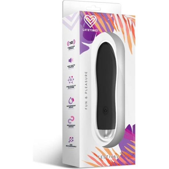 Festival Dawel Stimulator 10 Speeds Black