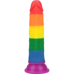 Lovetoy Dildo Prider 7 Liquid Silicone LGBT