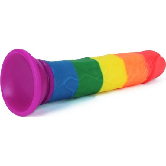 Lovetoy Dildo Prider 7 Liquid Silicone LGBT