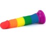Lovetoy Dildo Prider 7 Liquid Silicone LGBT