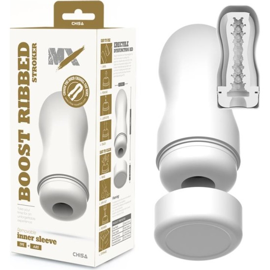 Chisa Boost Ribbed Stroker Male Masturbator