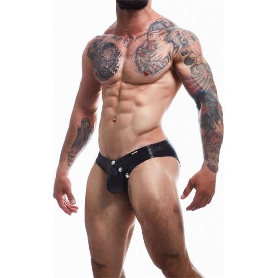 Cut4Men BL4CK01 Brief Brief with Hook