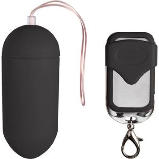 Easytoys Vibration Egg Remote Control 10 Functions Black