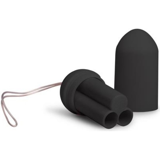 Easytoys Vibration Egg Remote Control 10 Functions Black