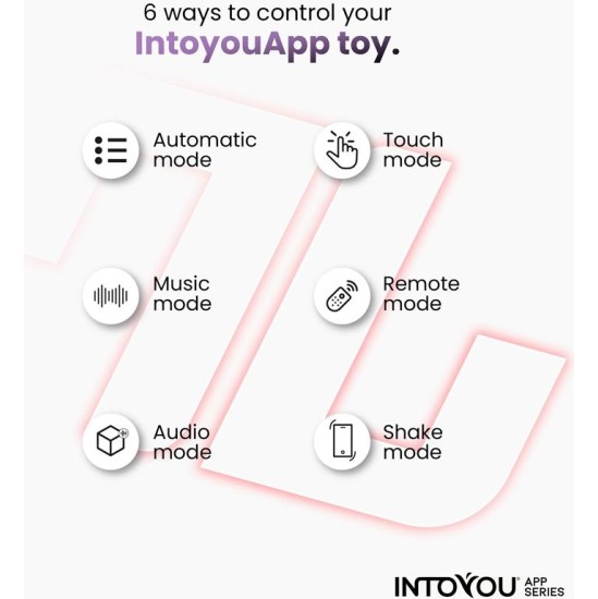 Intoyou App Series Ascen Thrusting and Waving Vibe with App Magnetic USB
