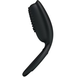 Prettylove Pretty Love Vibrating Cock Ring Esther Black