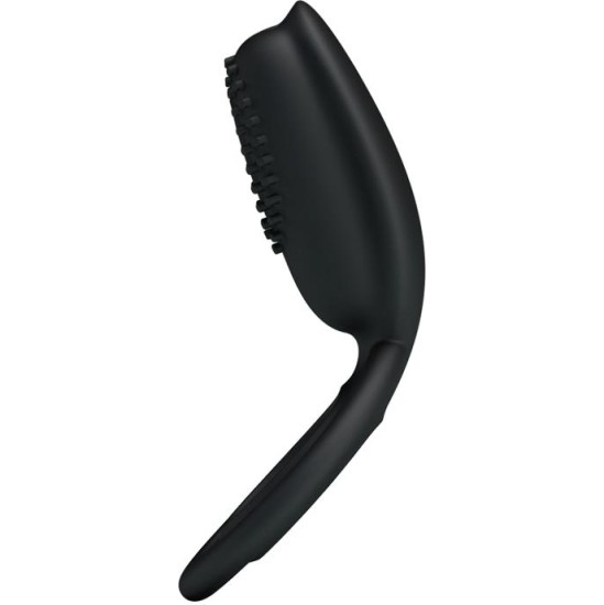 Prettylove Pretty Love Vibrating Cock Ring Esther Black