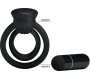 Prettylove Pretty Love Vibrating Cock Ring Esther Black