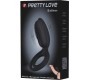 Prettylove Pretty Love Vibrating Cock Ring Esther Black