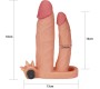 Lovetoy Vibrating Double Penis Sleeve with Vibration +1