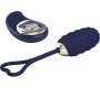 Prettylove Vivian Vibrating Egg with Digital Screen Remote Control Blue