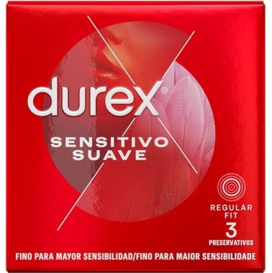 Durex Condoms Sensitivo Suave 3ud