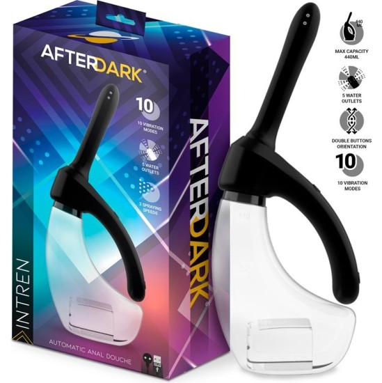 Afterdark Intren Automatic Anal Douche with Vibration and 5 Water Outlets
