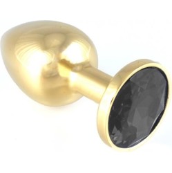 Bondage Play Butt plug, metal-7,3 cm long