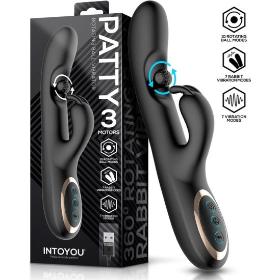 Intoyou Patty Vibrator with Rotating Ball