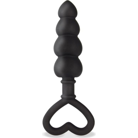 Tardenoche Cuore Anal Plug Silicone Black