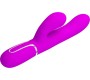 Prettylove Mariana Vibrator 4 in 1 Silicone Fuchsia