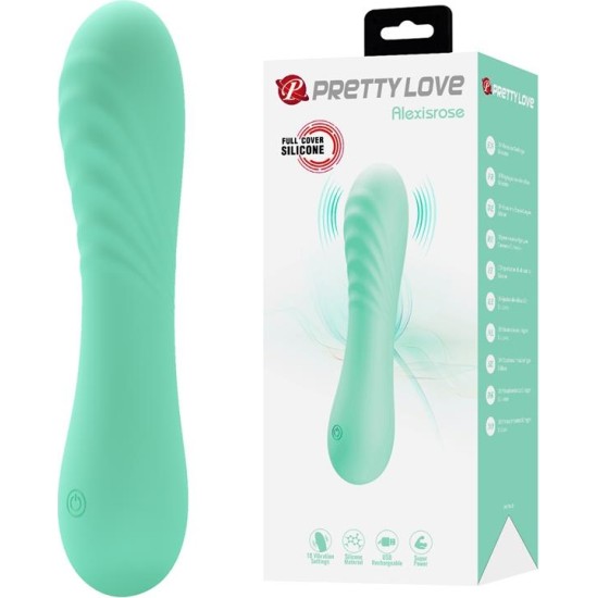 Prettylove Alexisrose Vibrator Full Silicone