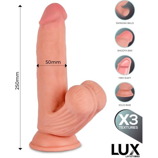 LUX Dirk Triple Density Dildo with Swinging Balls 10