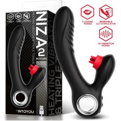 Intoyou Niza Vibe with Heating and Clitoris Triple Tongue
