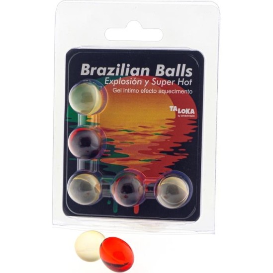 Brazilian Balls Set 5 Brazilian Balls Gel Overheating Effect
