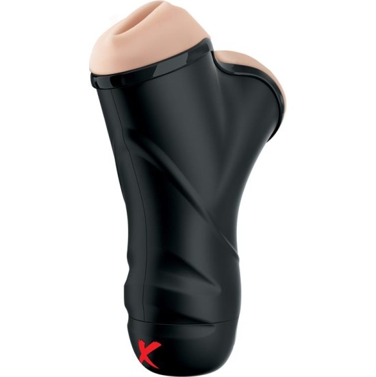 Pdx Elite Double Penetration Vibrating Stroker