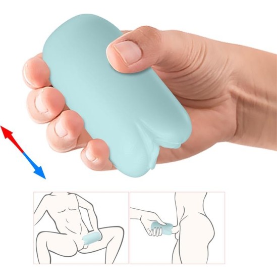 Prettylove Egg Masturbator Blue