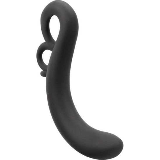 Tardenoche Banee Prostativ Stimulator with Easy Pull Silicone Black
