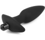 Lovetoy Butt Plug Fantasy Plug with Vibration Black
