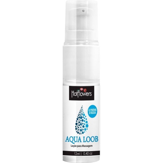 Hot Flowers Aqua Loob Water-based lubricant  Cold Effect 12 ml