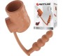 Prettylove Anal Plug with Penis Sleeve