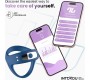 Intoyou App Series Rank Vibrating Ring with App Blue