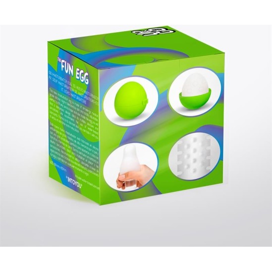 Up&Go Bumpy Masturbator Egg Elastic Green