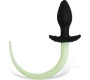 Intoyou Shining Line Glow in the Dark Dog Tail Butt Plug