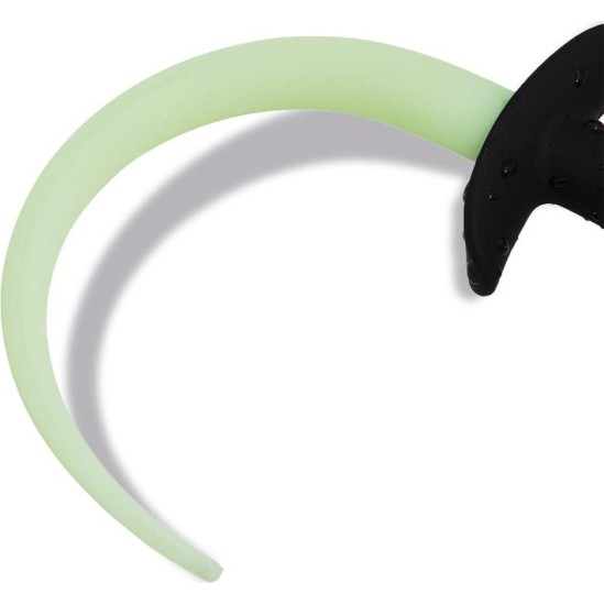 Intoyou Shining Line Glow in the Dark Dog Tail Butt Plug