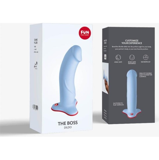Fun Factory The Boss Stub Dildo Dove Blue