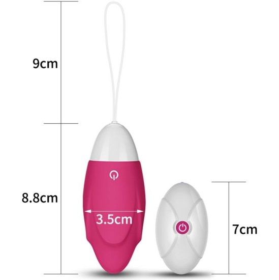 Lovetoy Vibrating Egg IJoy Remote Control USB Pink