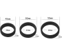 Lovetoy Pack of 3 Penis Ring Power Ring Black