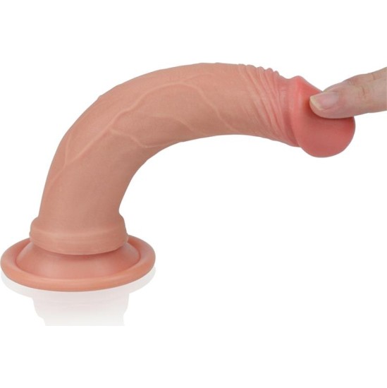 Lovetoy Dildo Nature 7 Liquid Silicone Flesh