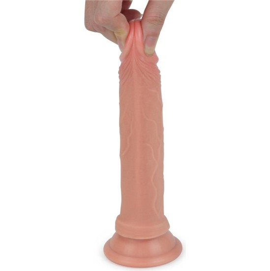 Lovetoy Dildo Nature 7 Liquid Silicone Flesh